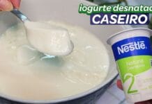 Iogurte Natural Desnatado: 2 Recieta deliciosa simples, prática Iogurte Natural Desnatado
