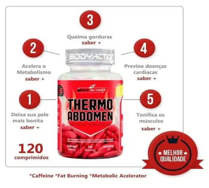Thermo-Abdomen-60 caps Body-action thermo abdomen body action