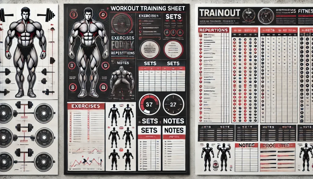 Ficha de Treino de Musculação