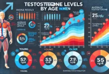 Níveis de Testosterona por Idade