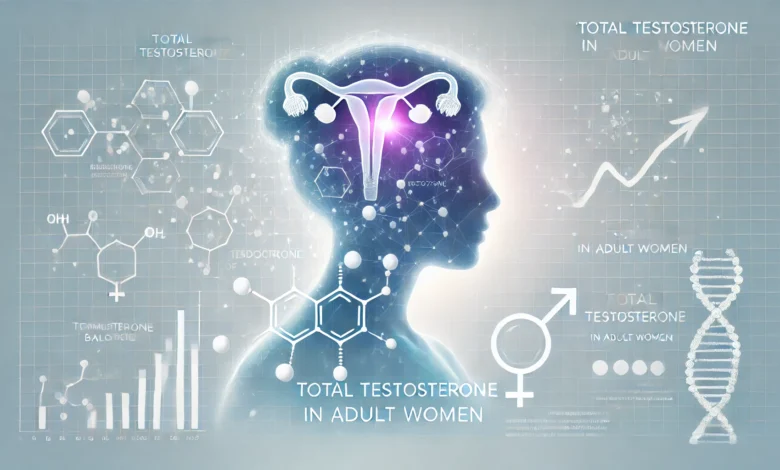 Testosterona Total em Mulheres Adultas