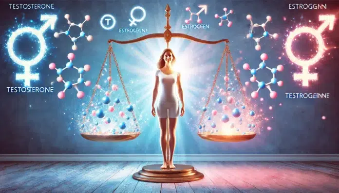 Testosterona_feminina_2025 Testosterona feminina, Testosterona Feminina Baixa