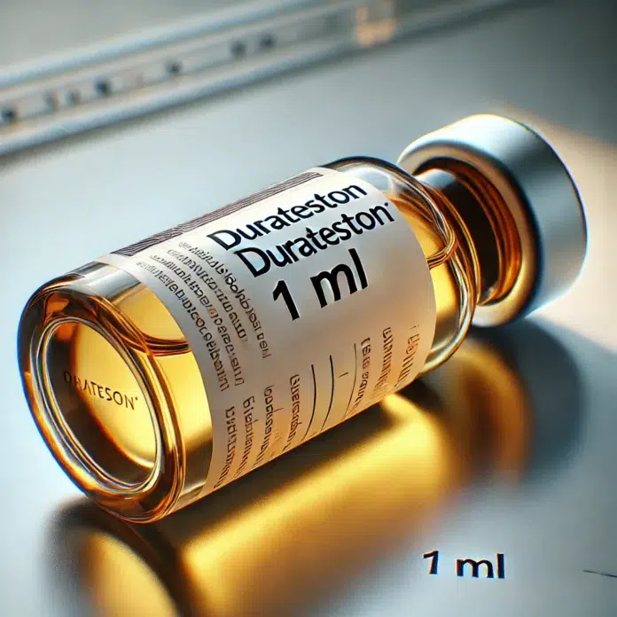 1-ml-de-Durateston-no-corpo 1 ml de Durateston