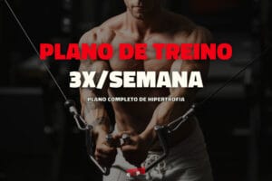 Treinar 3 vezes por Semana – Plano de treino completo!