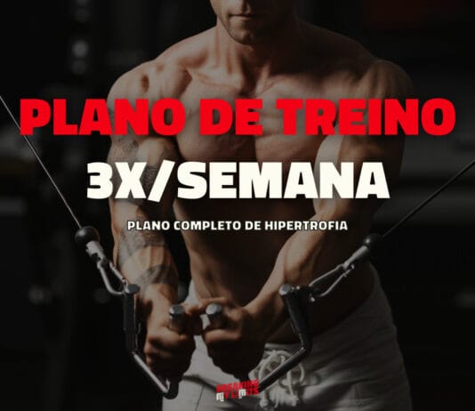 Treinar 3 vezes por Semana – Plano de treino completo!