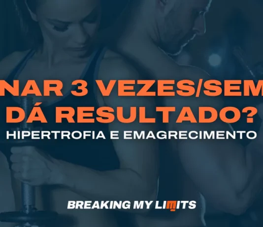 Treinar 3 vezes por semana dá resultado?