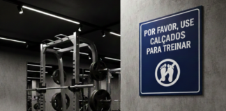 Placas de sinalização para academias: guia rápido