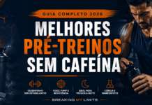 Melhor Pré-Treino Sem Cafeína: ciência, doses e opções em PT