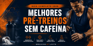 Melhor Pré-Treino Sem Cafeína: ciência, doses e opções em PT